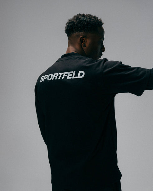 Sportfeld Basic T-Shirt - Moonless Black