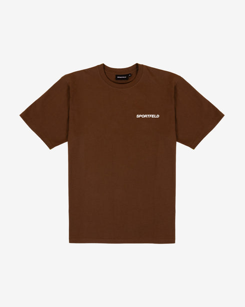 Sportfeld Basic T-Shirt - Brown